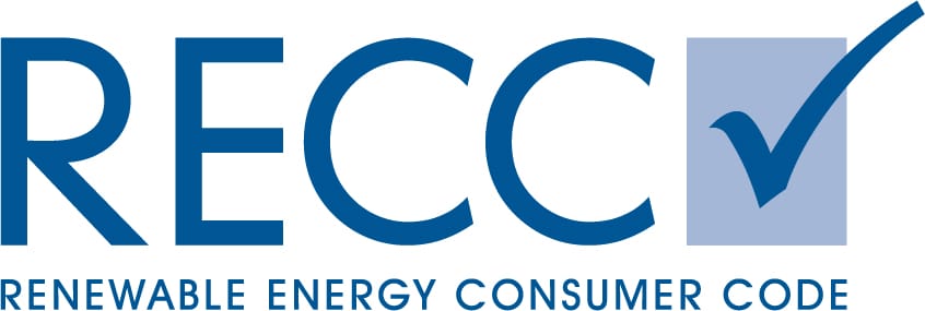 RECC logo with blue checkmark
